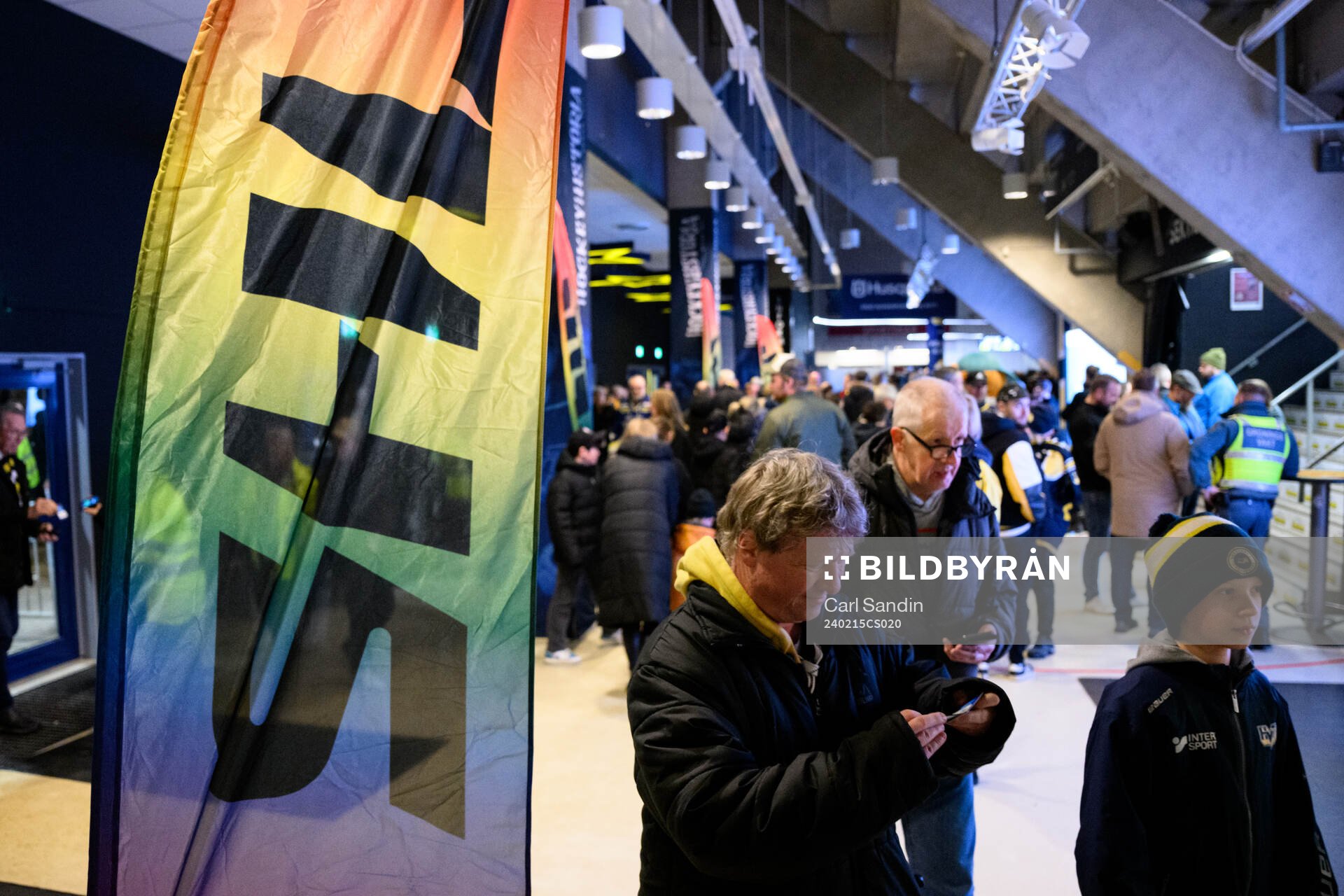En prideflagga