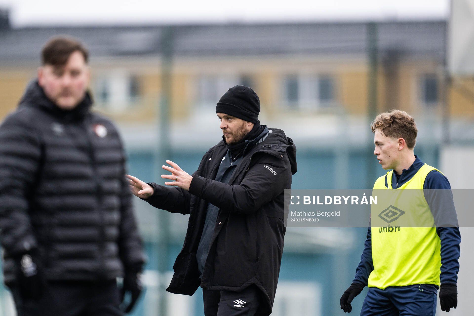 Tränare Andreas Holmberg och William Alder