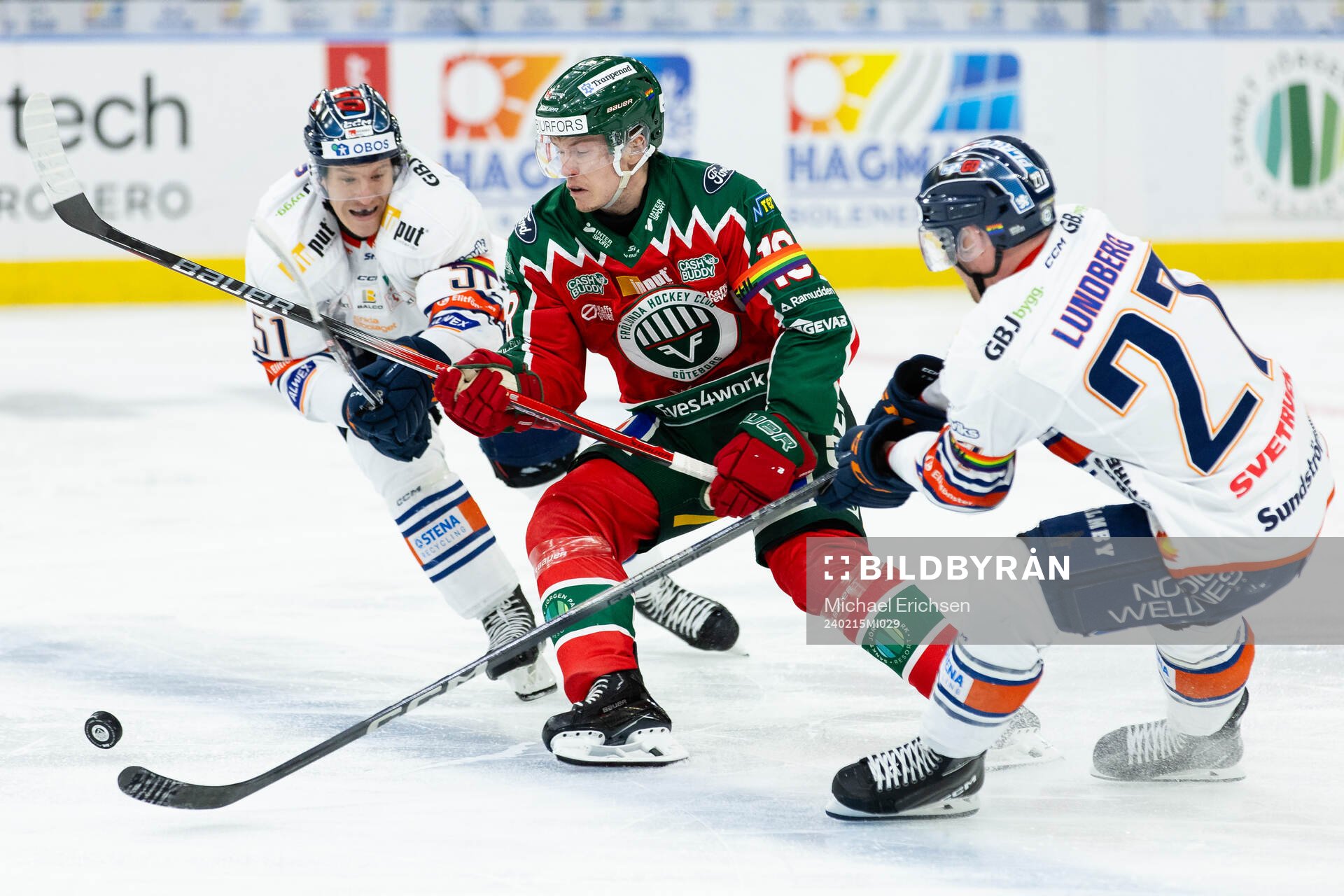 Växjös Emil Sylvegård och Martin Lundberg