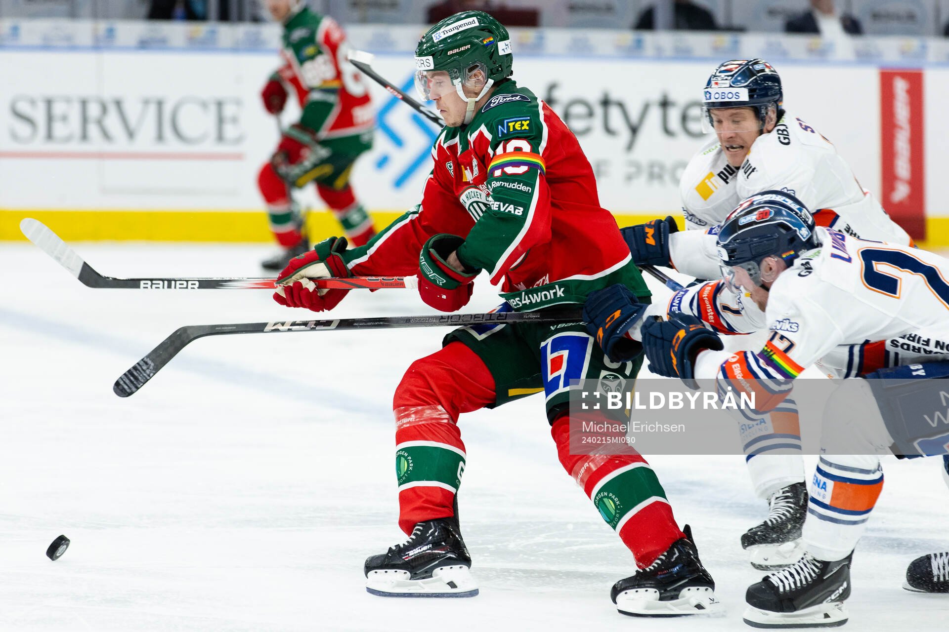 Växjös Emil Sylvegård och Martin Lundberg