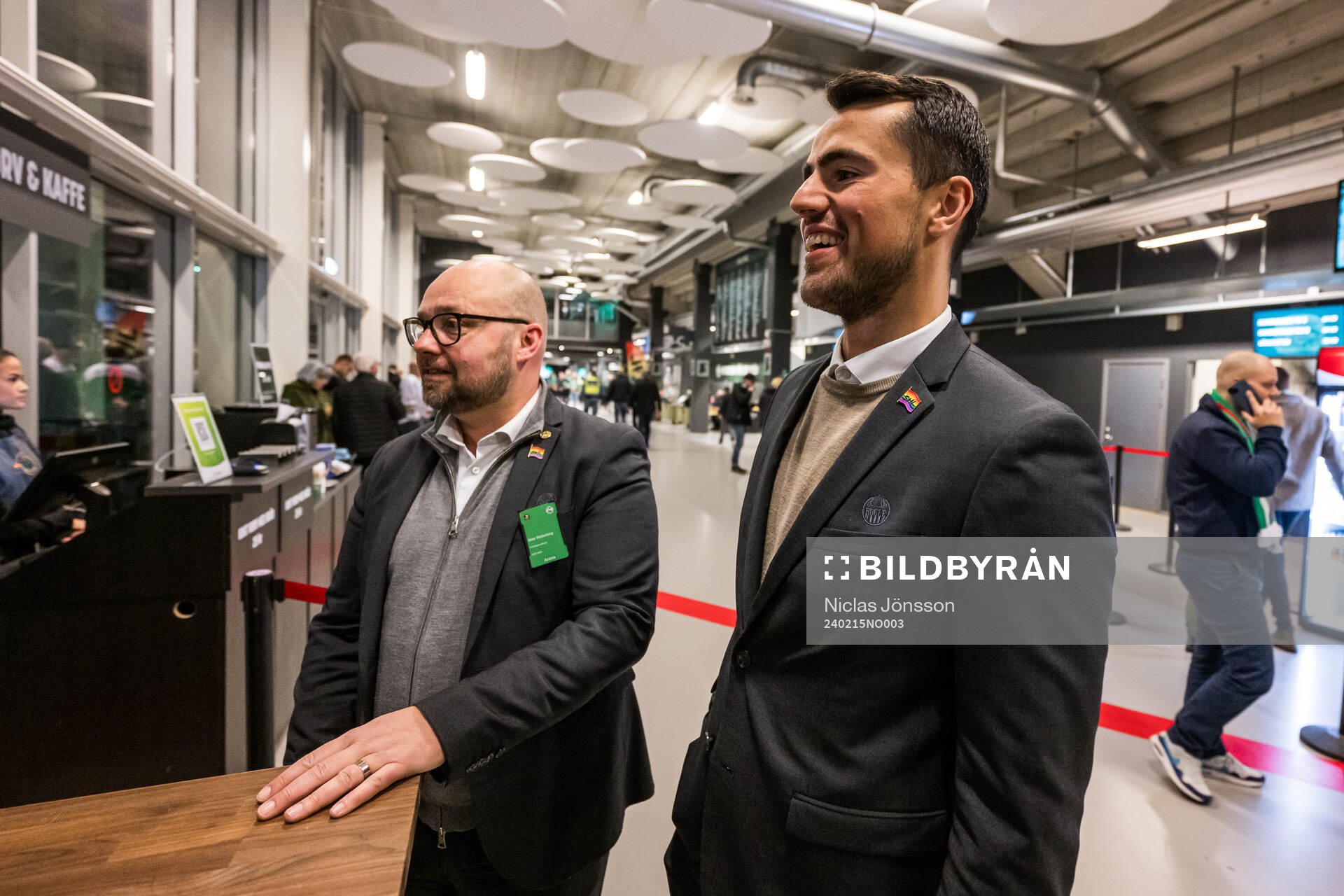 Rögles säljare Mats Ridderborg och försäljnings chef