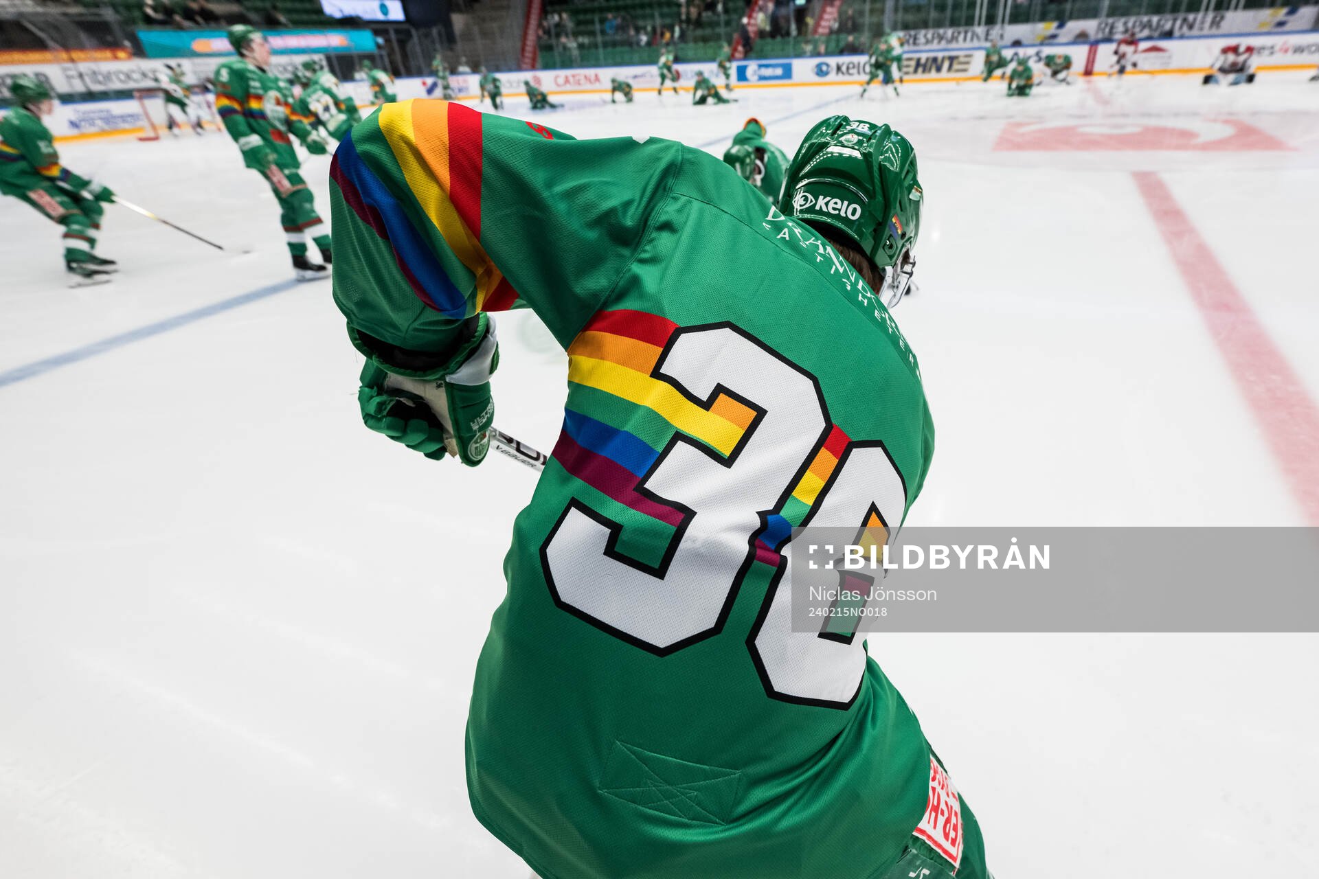 Rögles Axel Smeds tröja med pride
