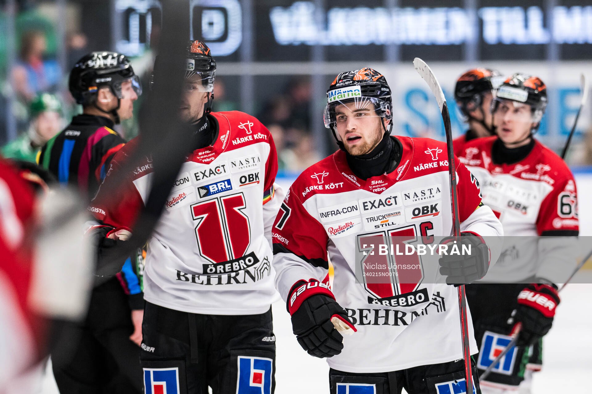 Örebros Glenn Gustafsson jublar