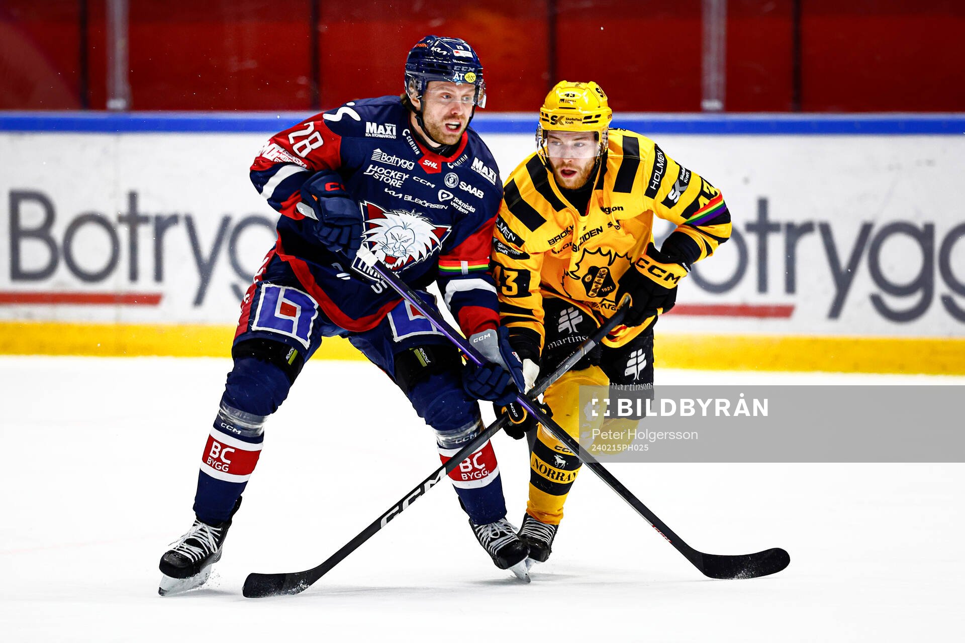 Linköpings John Nyberg och Skellefteås Filip Sandberg