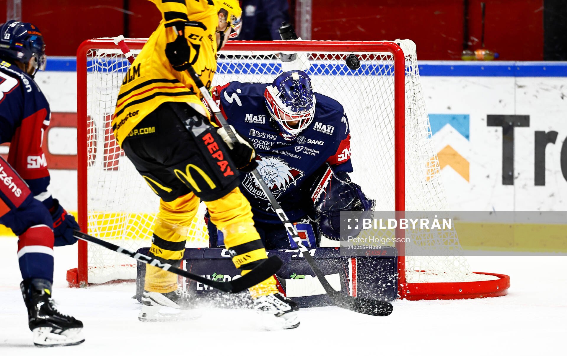 Linköpings målvakt Marcus Högberg
