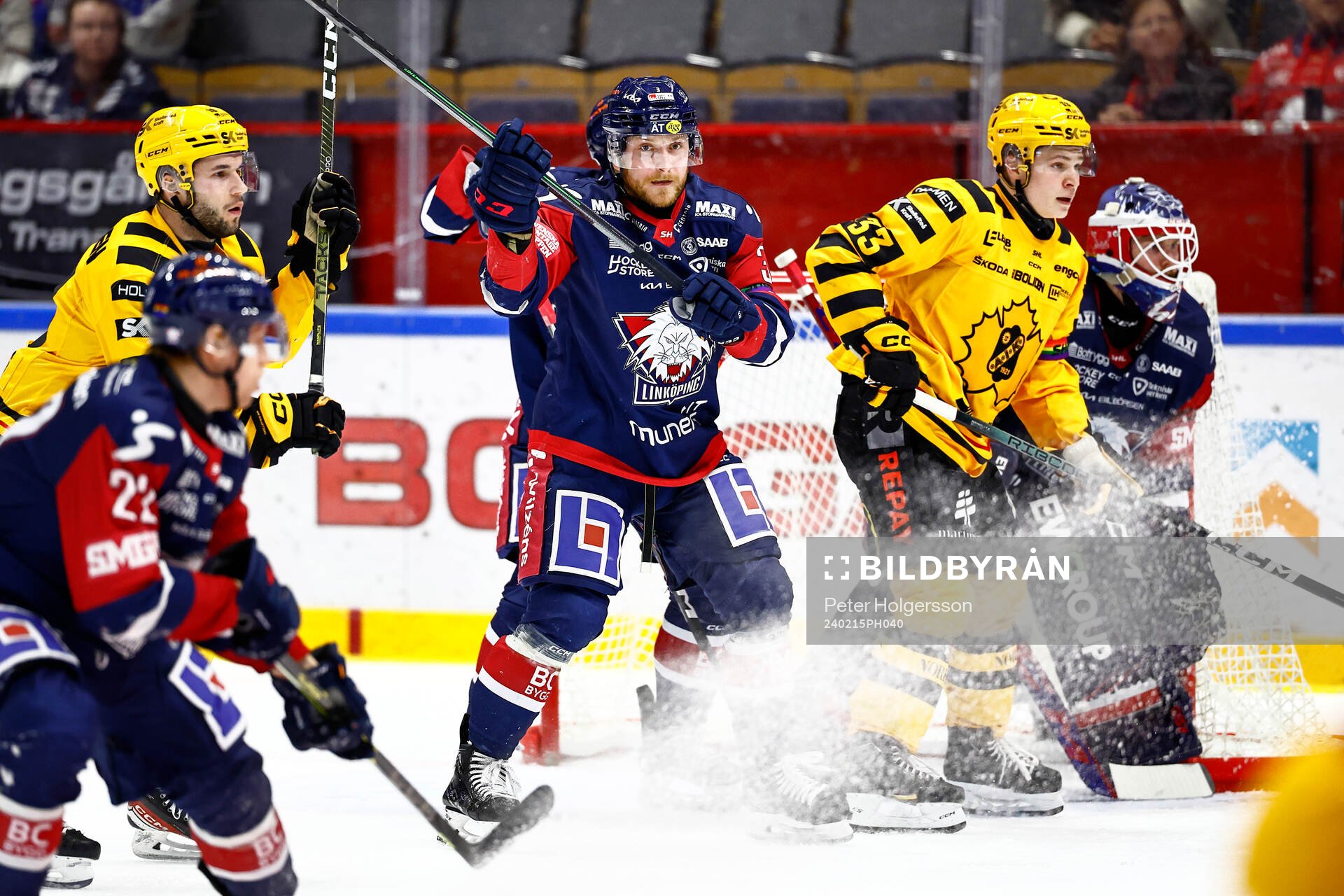 Linköpings Linus Hultström och Skellefteås Zeb Forsfjäll
