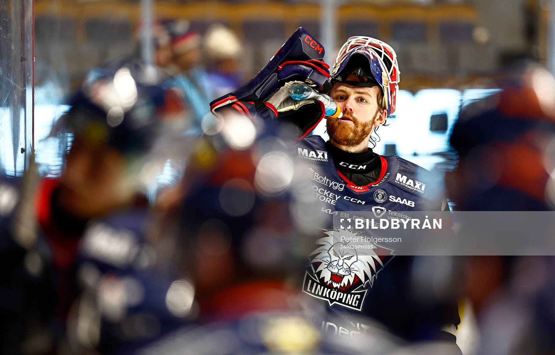 Linköpings målvakt Marcus Högberg