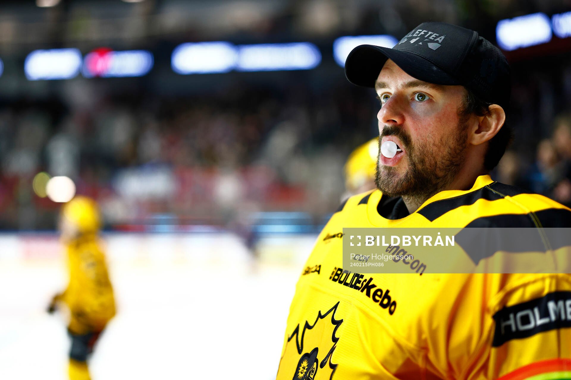 Skellefteås målvakt Gustaf Lindvall