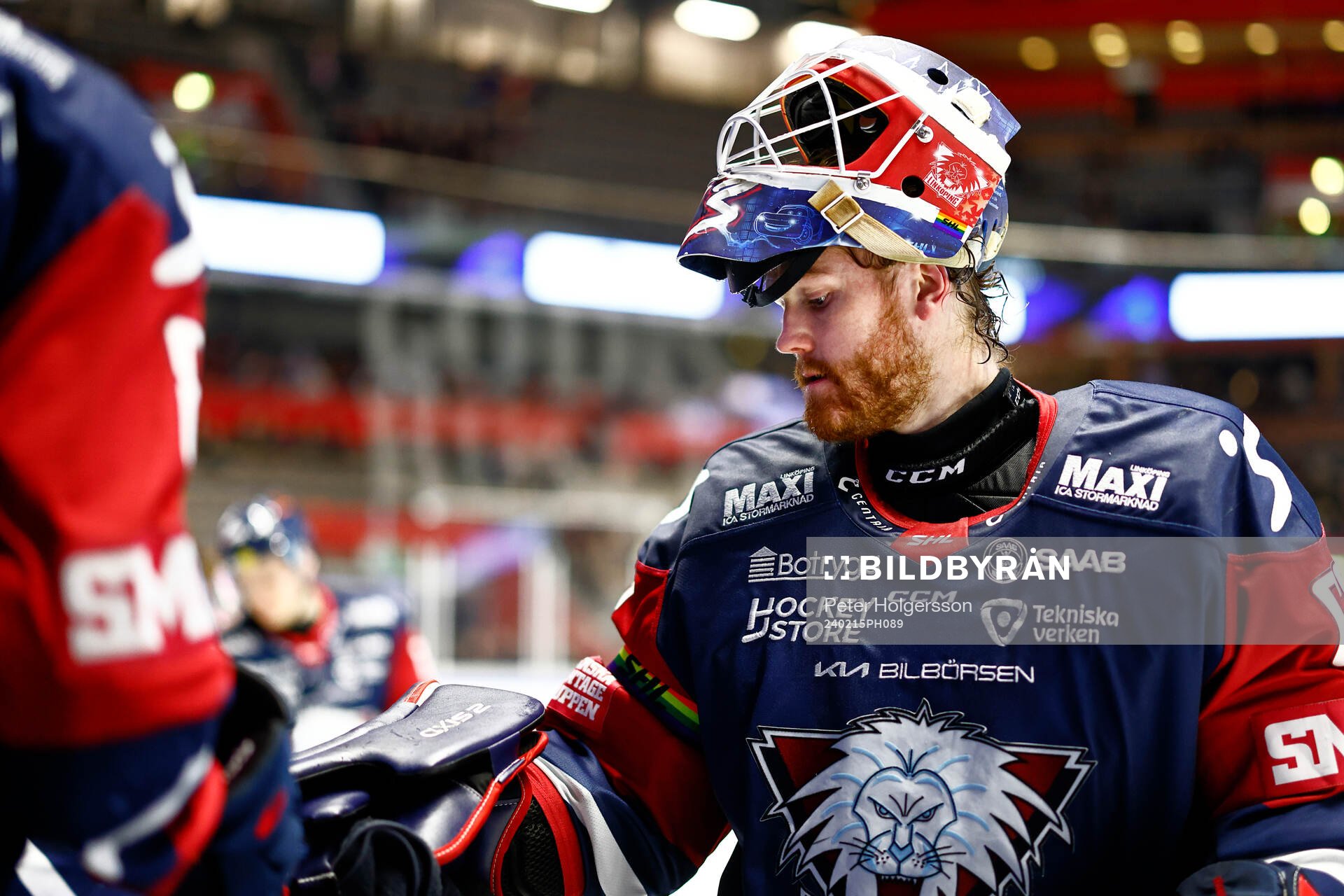 Linköpings målvakt Marcus Högberg