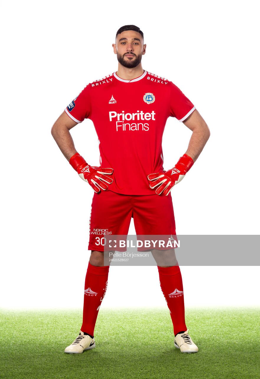 Utsiktens målvakt Elias Hadaya