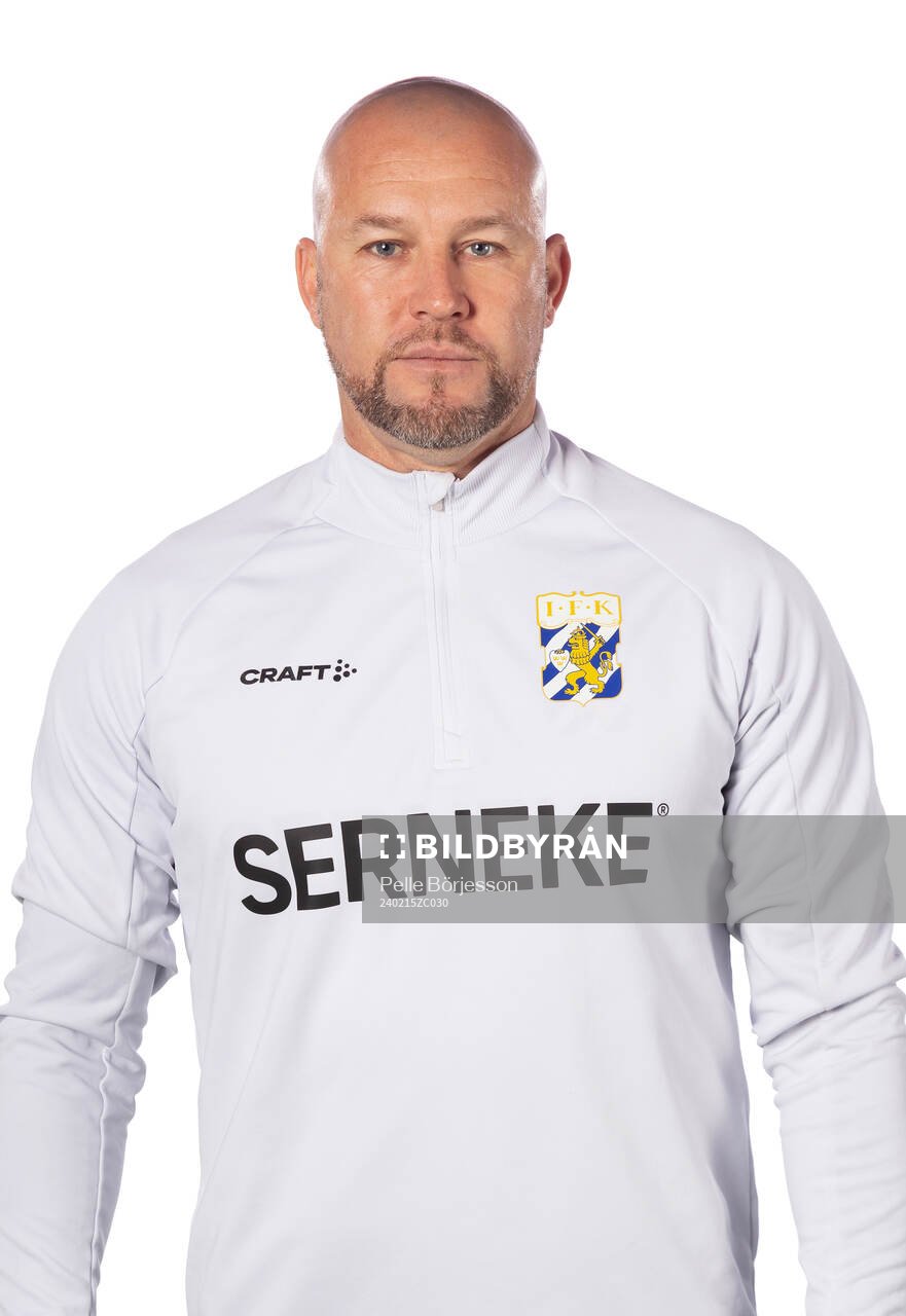 Göteborgs målvaktstränare Lee Baxter