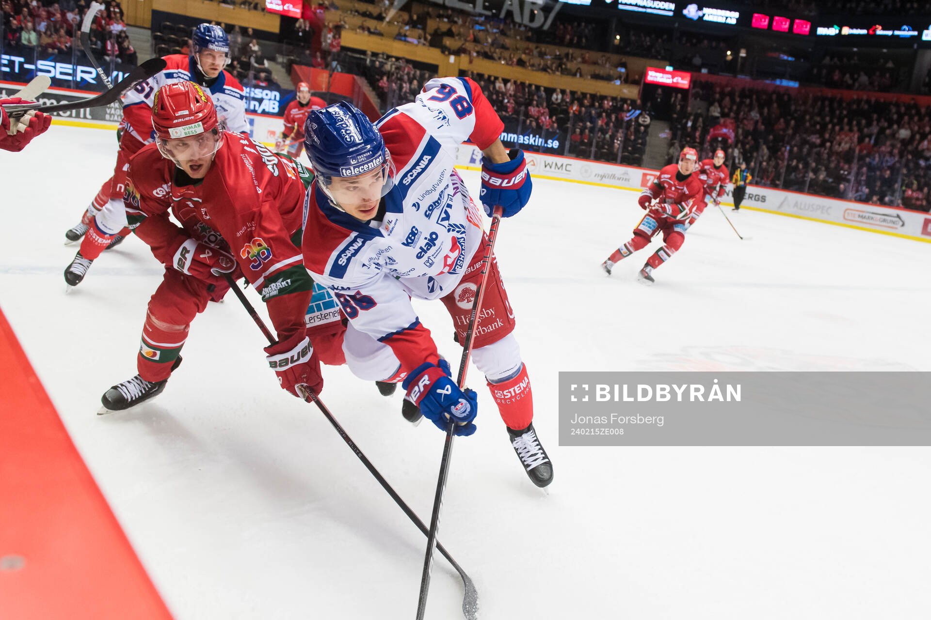 MoDos Johan Södergran och Oskarshamns Lukas Jasek