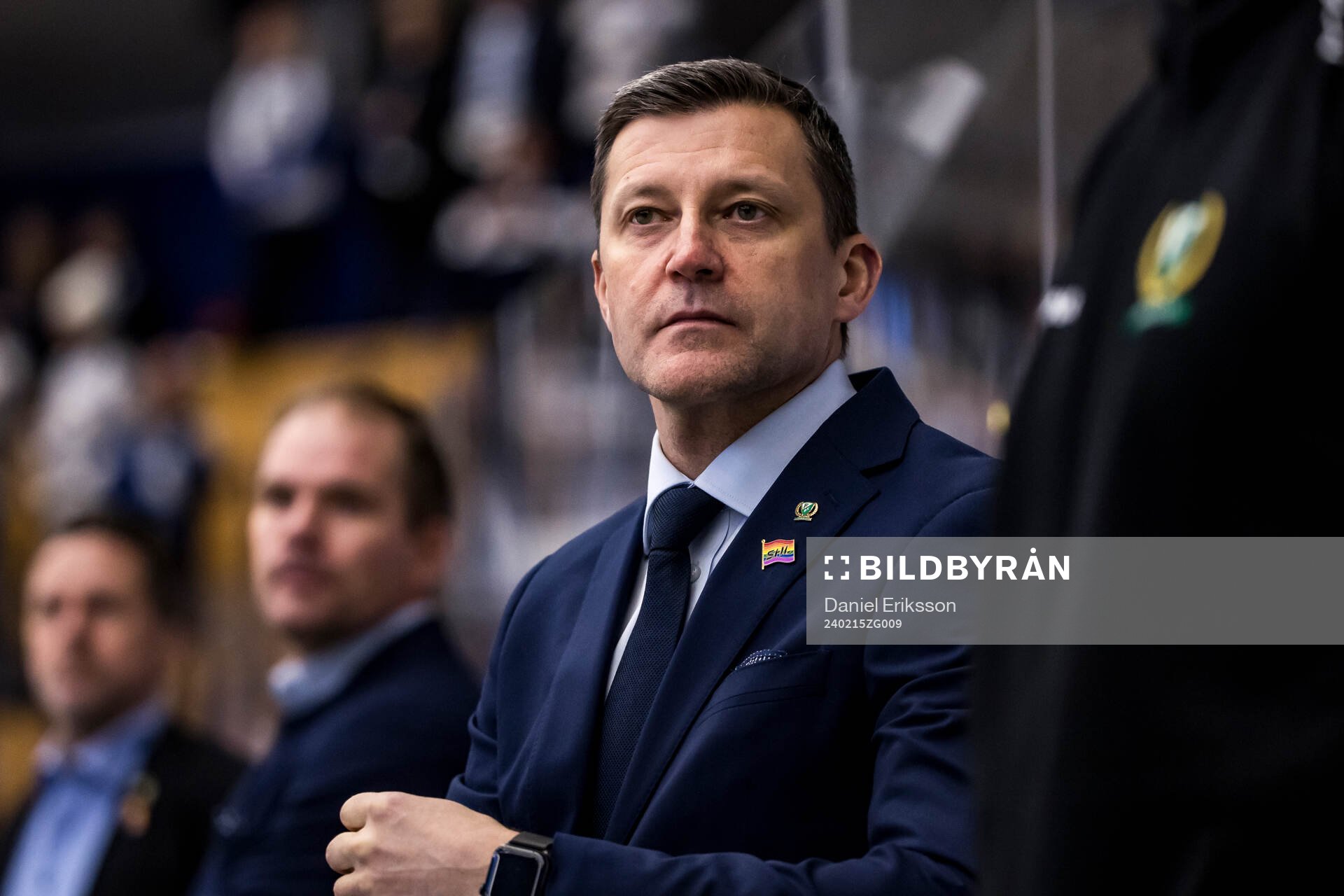 Färjestads assisterande tränare Pelle Prestberg