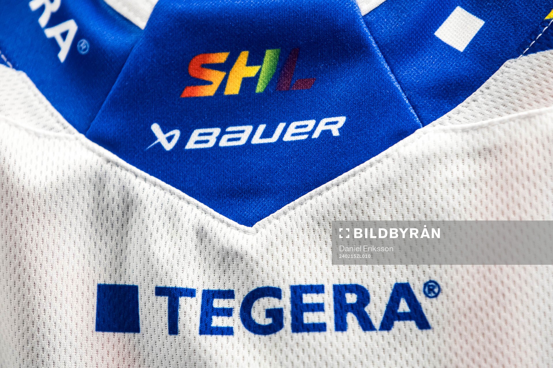 Leksands tröja innan ishockeymatchen i SHL mellan Leksand