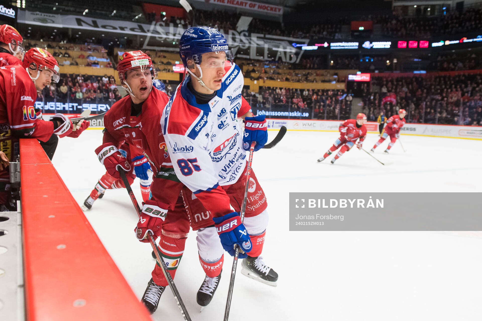 MoDos Johan Södergran och Oskarshamns Lukas Jasek