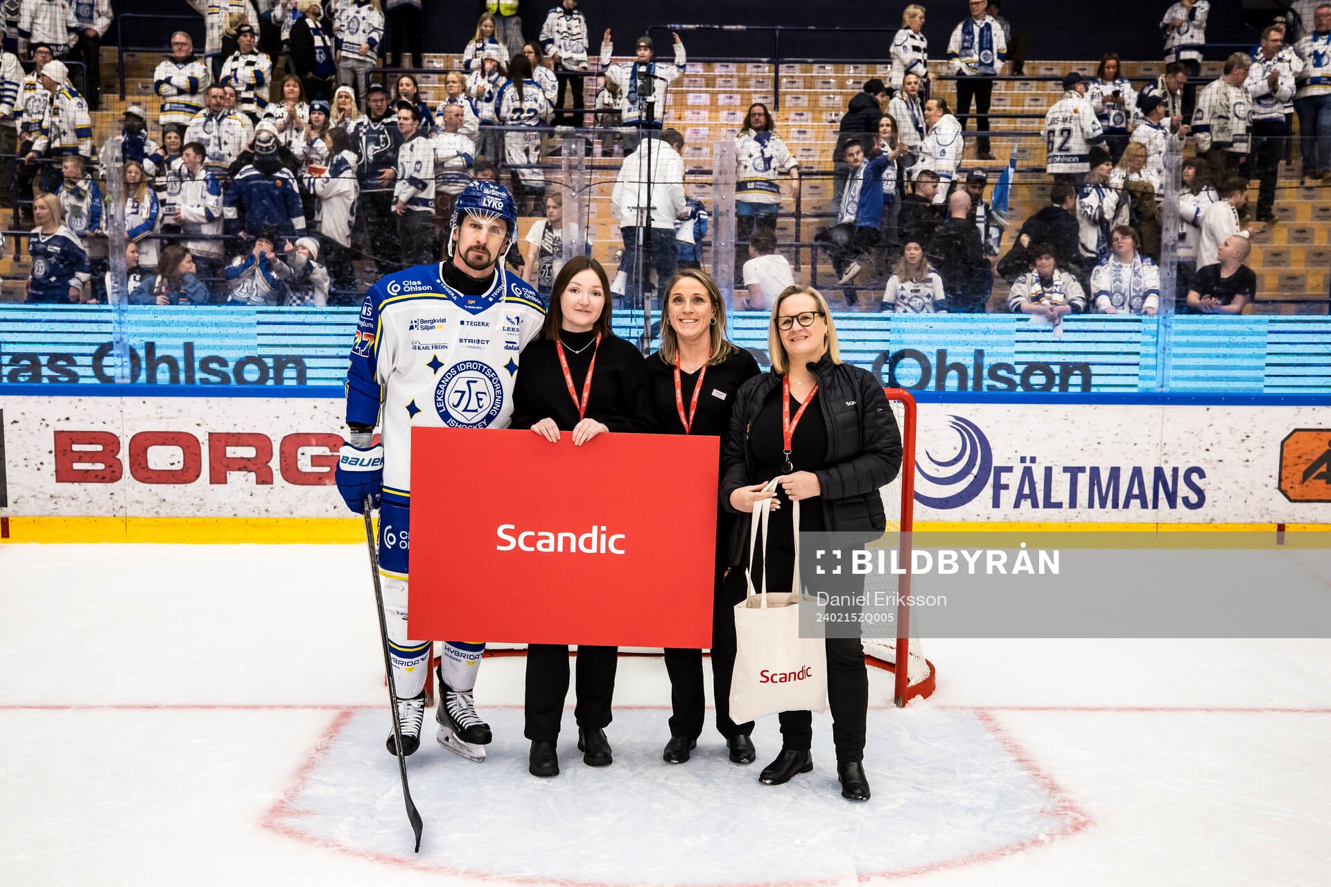 Leksands Marek Hrivik utsedd till matchens lirare