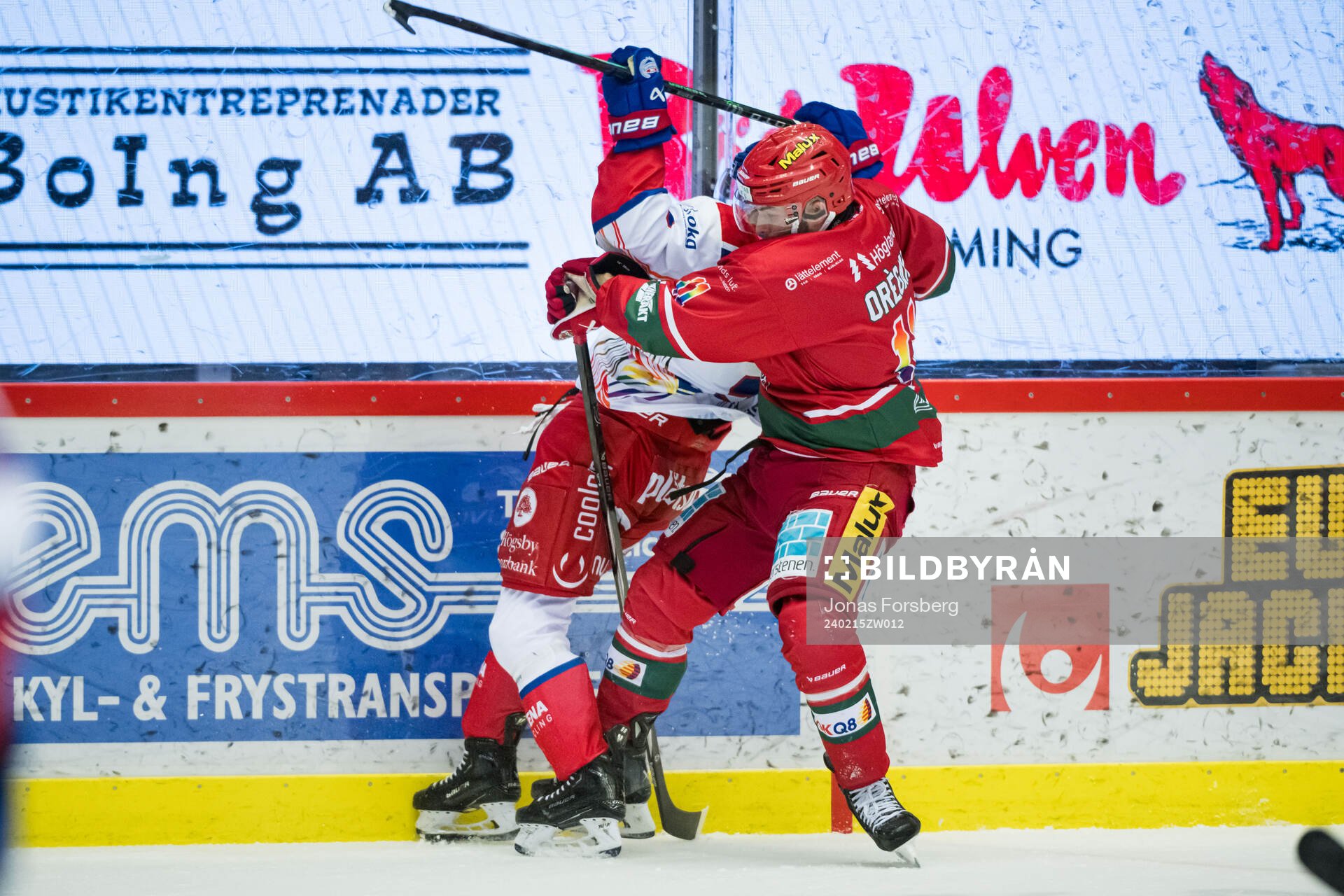 MoDos Daniel O´regan och Oskarshamns Niclas Burström