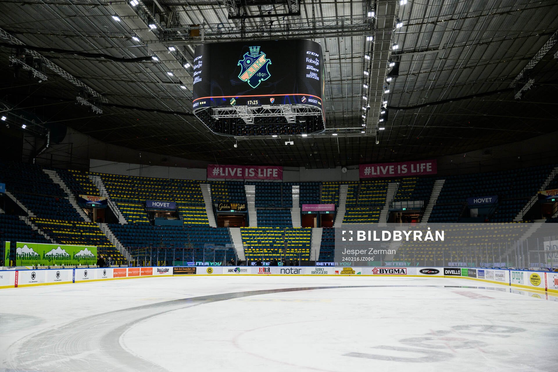 Interiör vy av Hovet