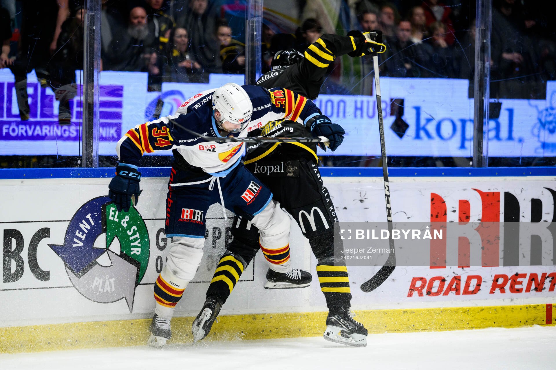 Djurgårdens Daniel Brodin och AIKs Tom Hedberg