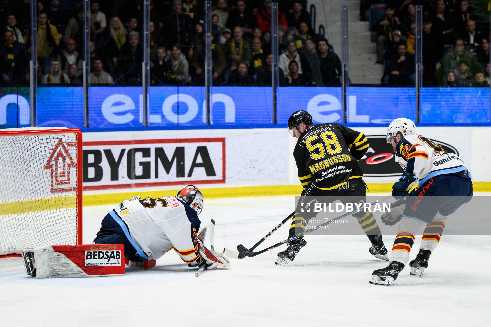 Djurgårdens Carl Lidö och AIKs Oskar Magnusson