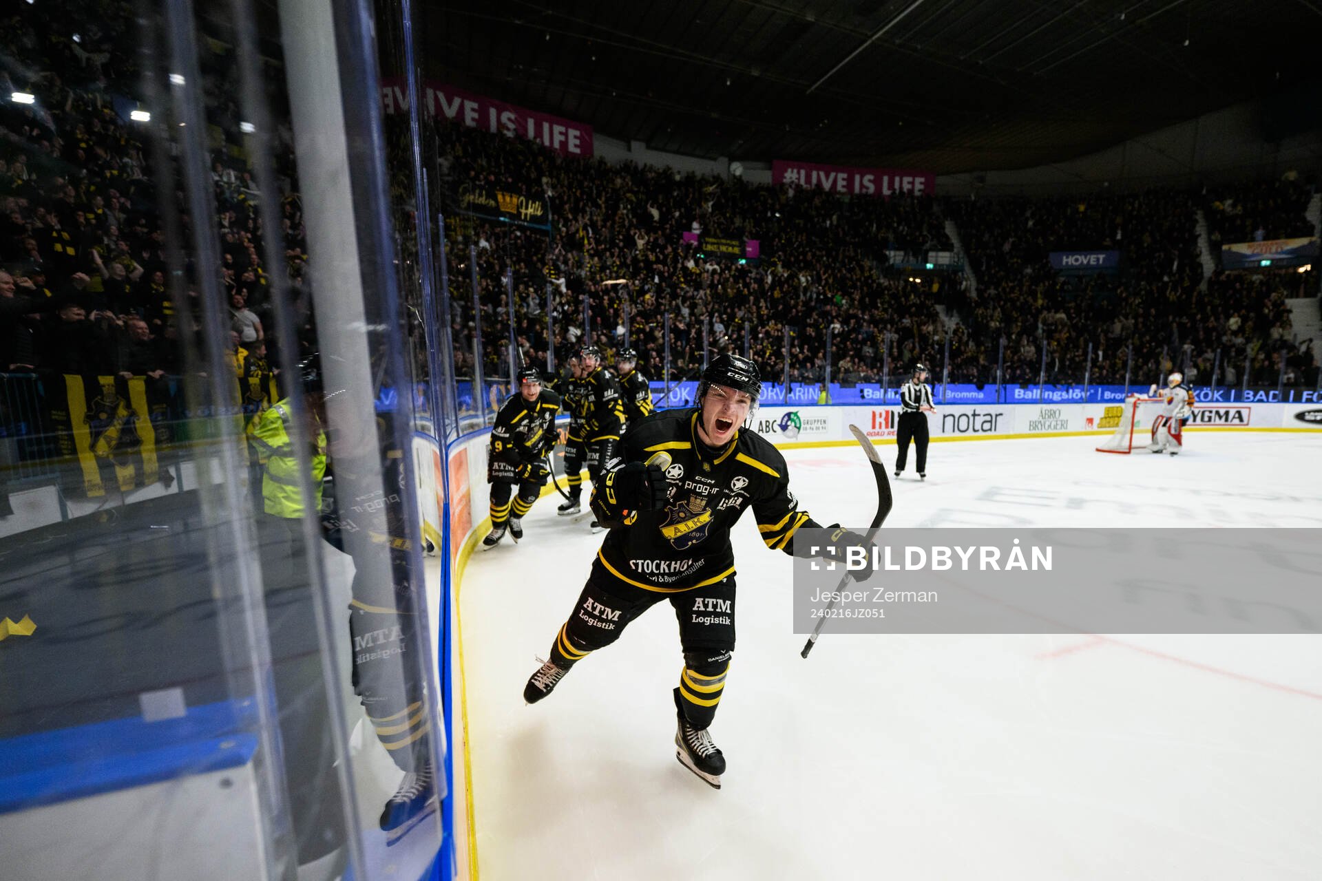 AIKs Zion Nybeck jublar