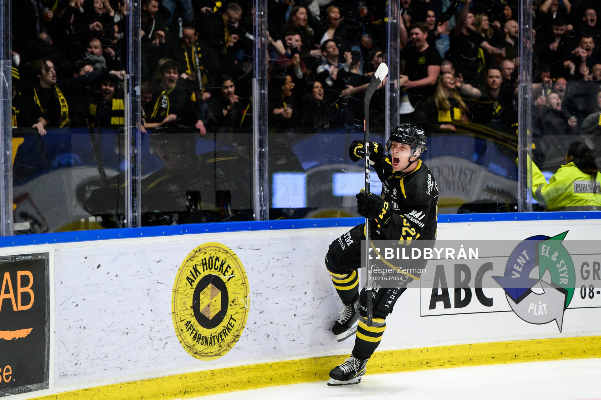 AIKs Zion Nybeck jublar