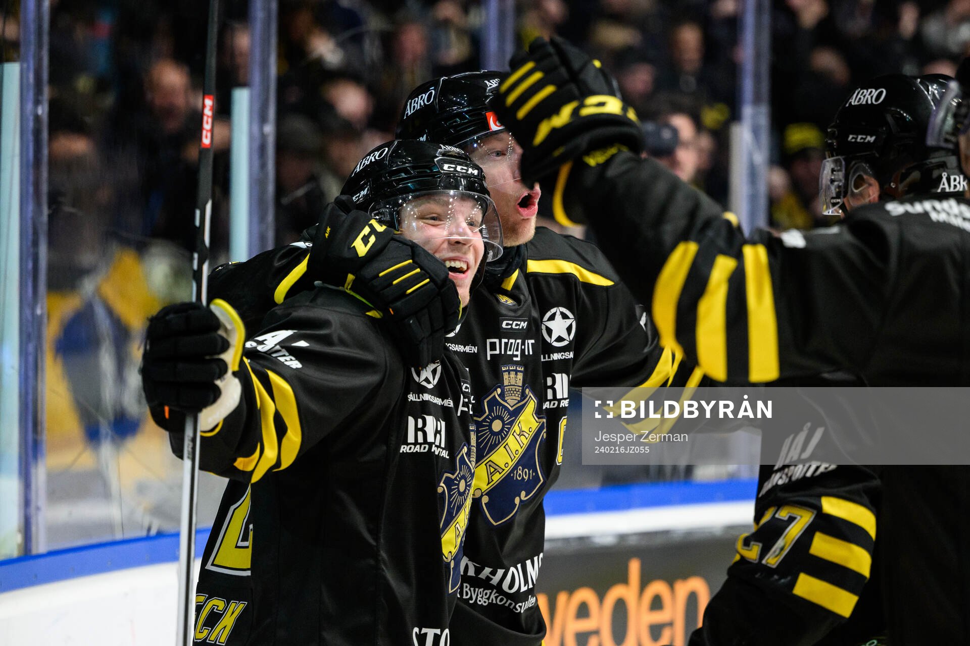 AIKs Zion Nybeck jublar