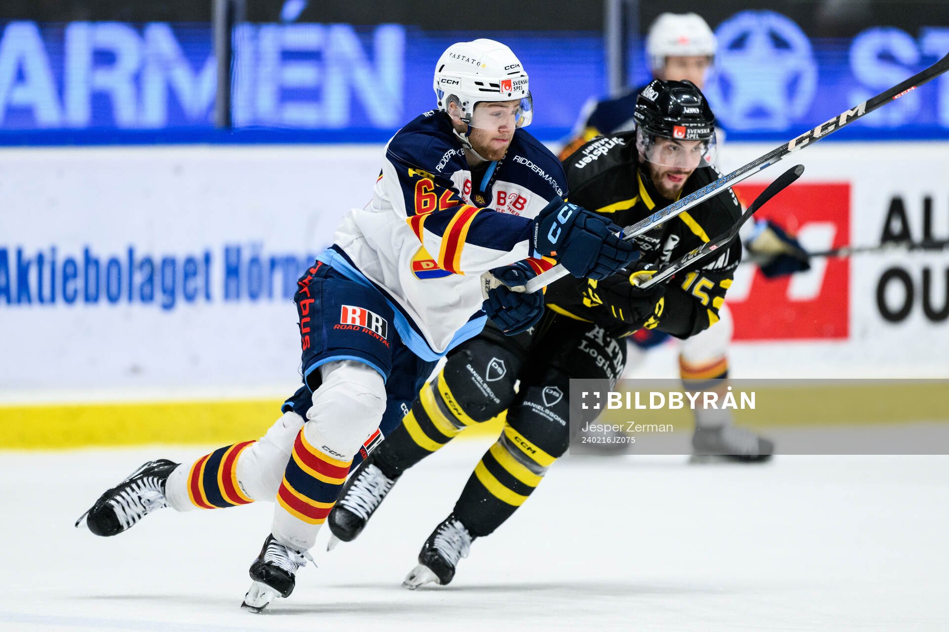Djurgårdens Wiktor Nilsson och AIKs Jake Mcgrew