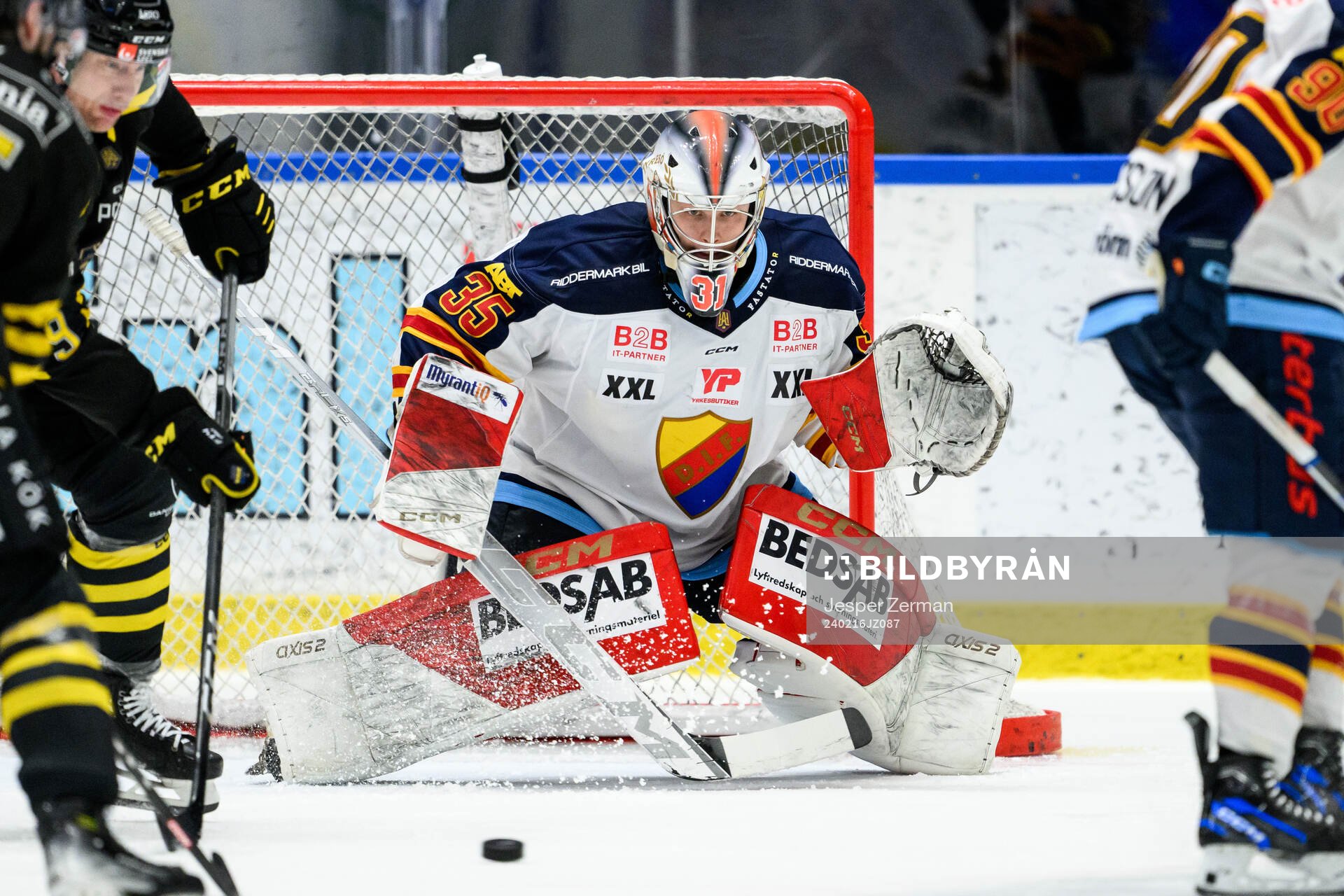 Djurgårdens målvakt Carl Lidö