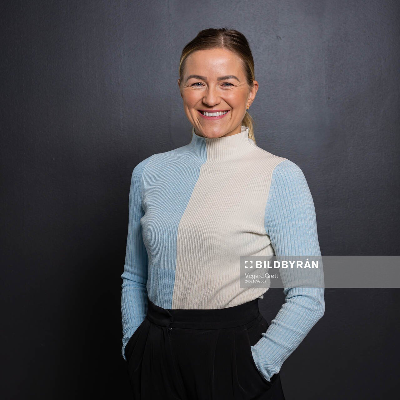 Lene Mykjåland of Toppfotball Kvinner (TFK) poses for a