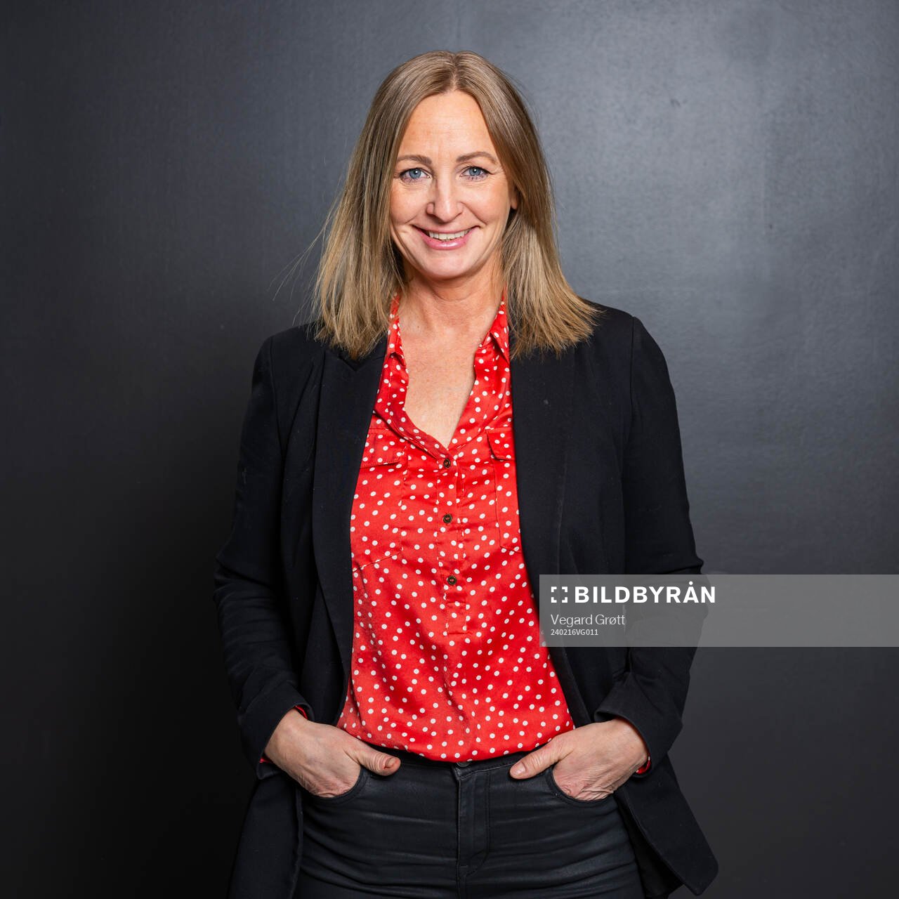 Hege Jørgensen of Toppfotball Kvinner (TFK) poses for a