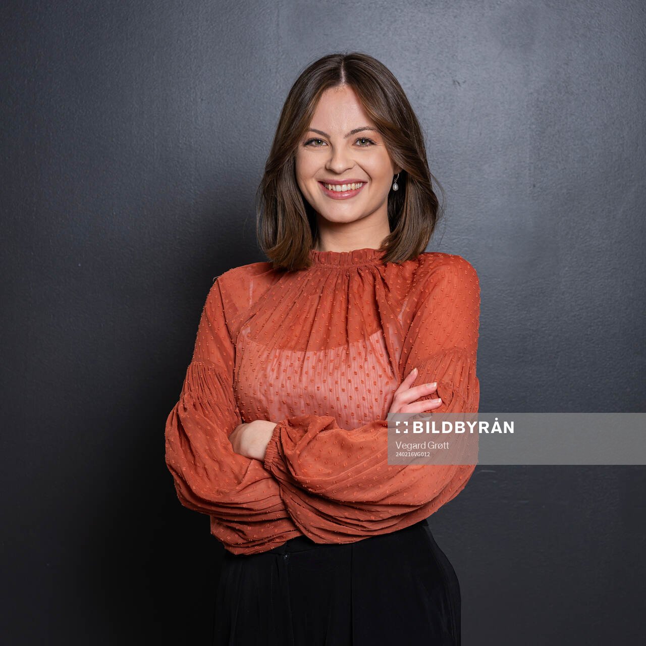 June Lien of Toppfotball Kvinner (TFK) poses for a portrait