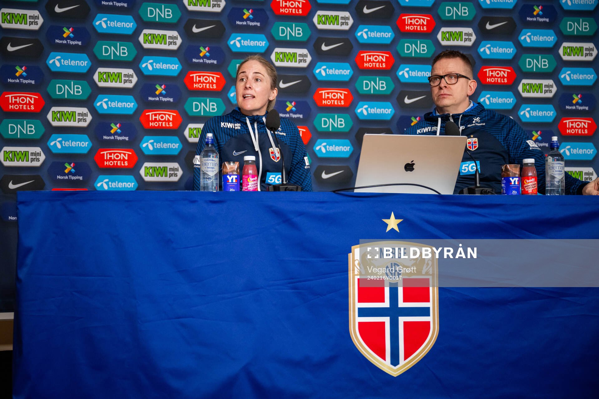 Gemma Grainger, head coach of the Norwegian women's