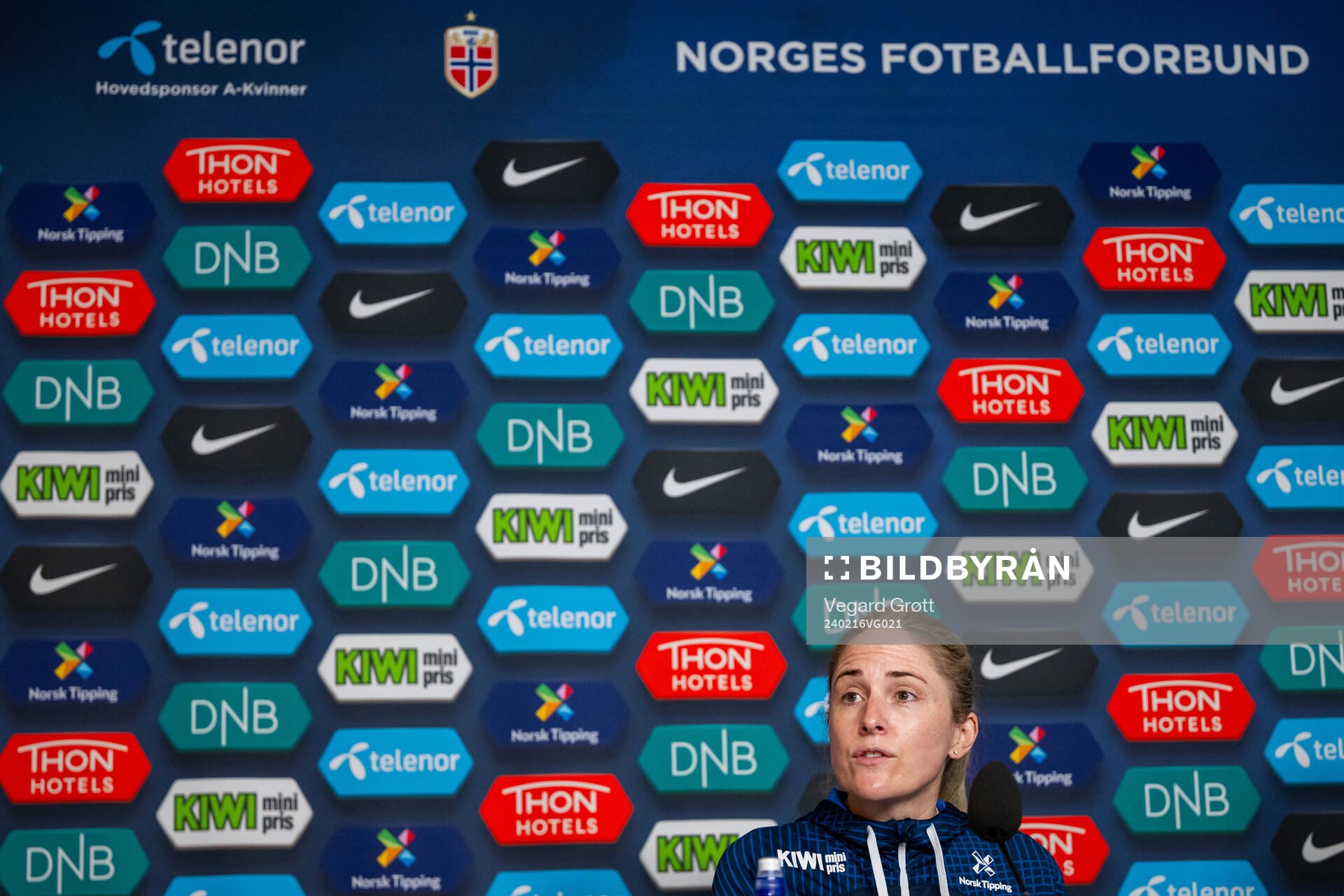 Gemma Grainger, head coach of the Norwegian women's