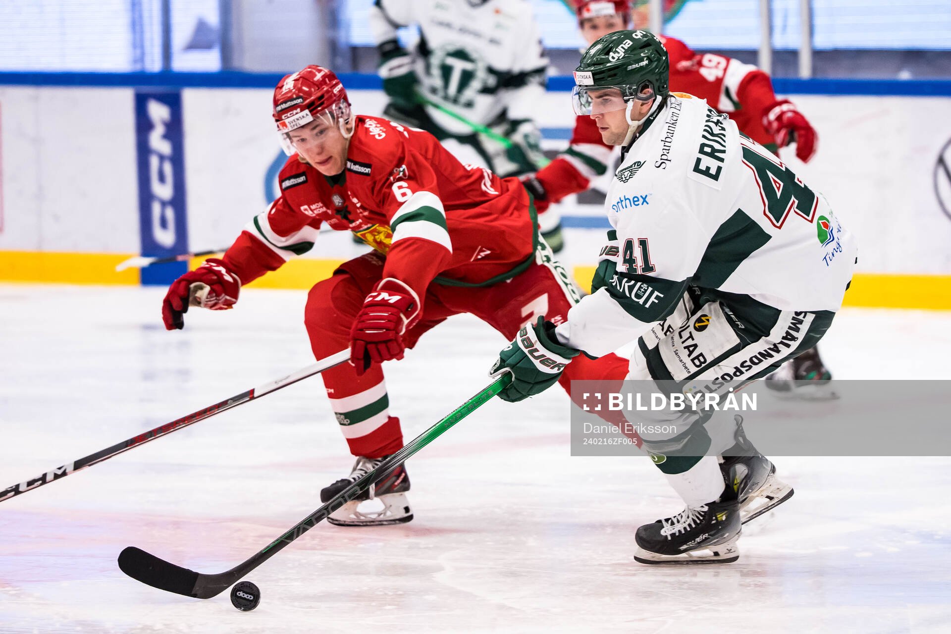 Moras Oskar Tängerby och Tingsryds Melker Eriksson