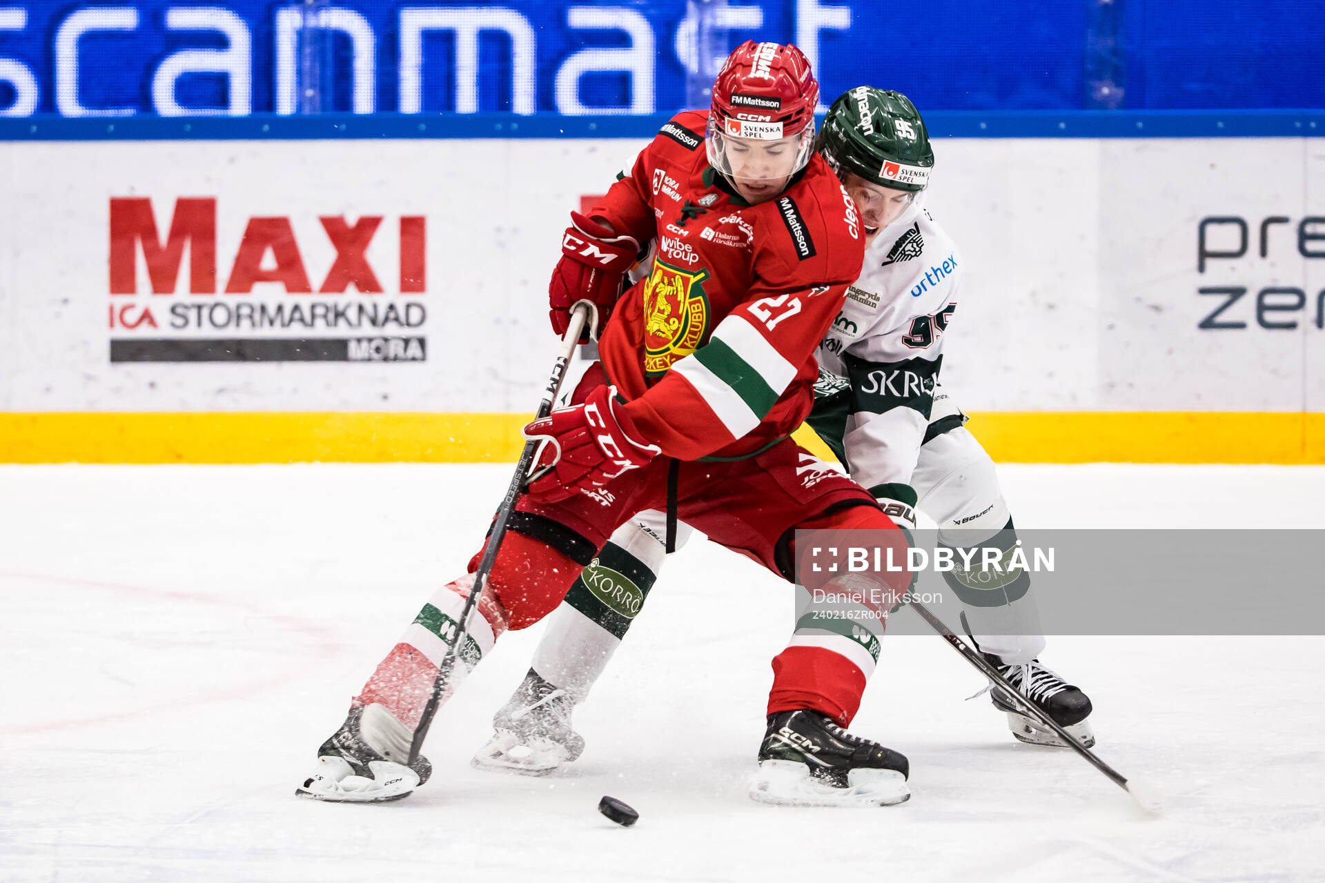 Moras Ludvig Levinsson och Tingsryds Gabriel Säll