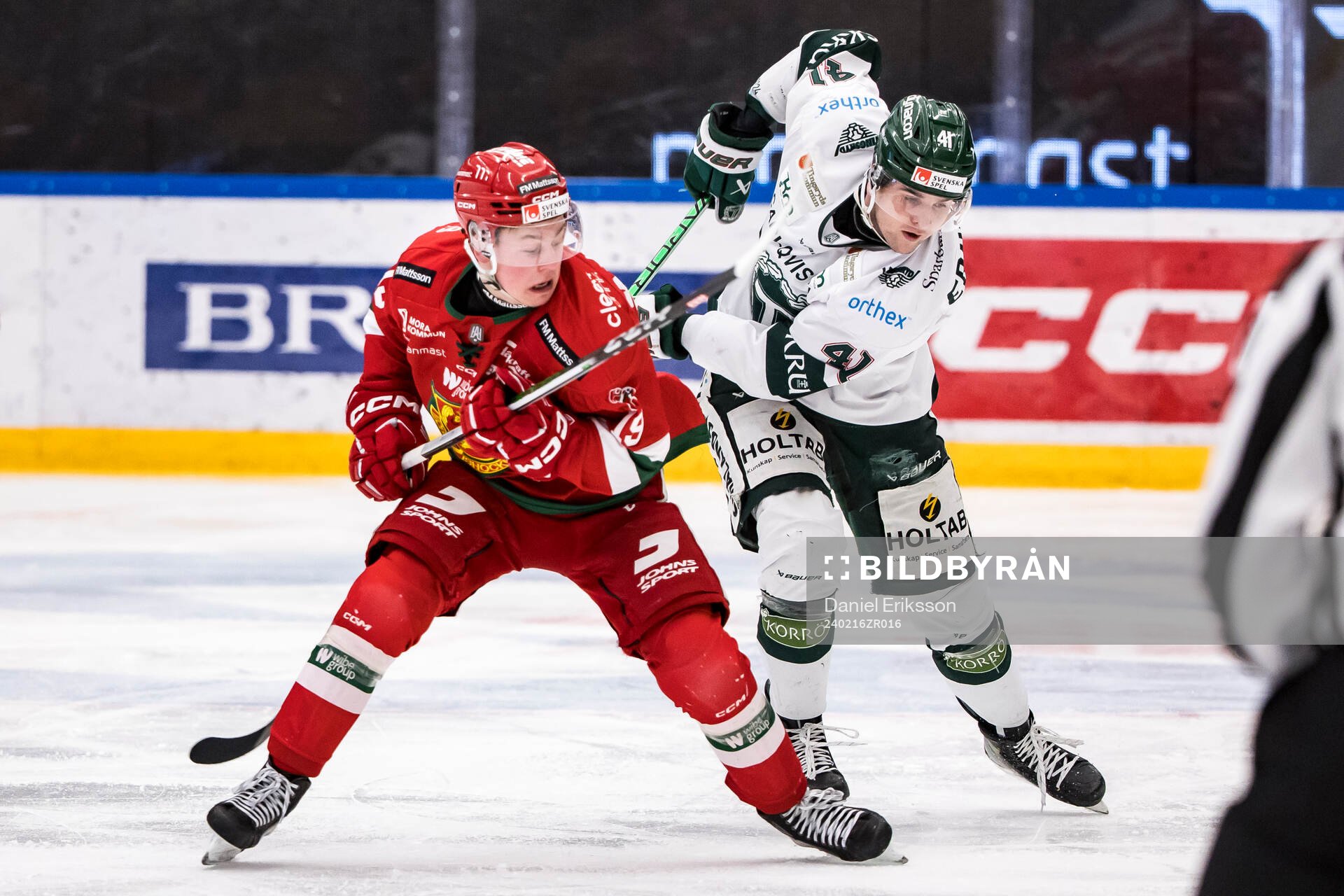 Moras Petter Vesterheim och Tingsryds Melker Eriksson