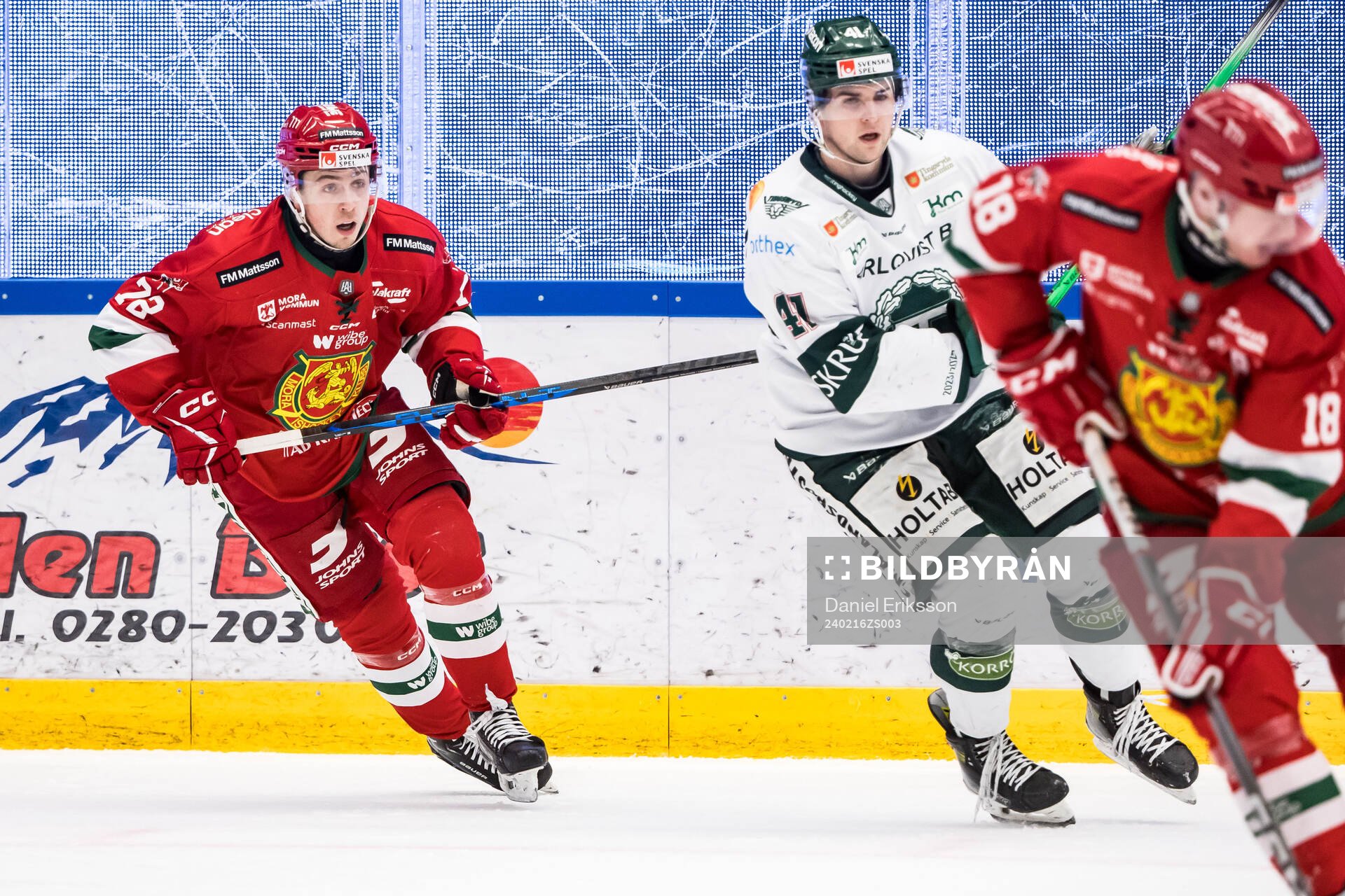 Moras Arvid Eljas och Tingsryds Lucas Lagerberg