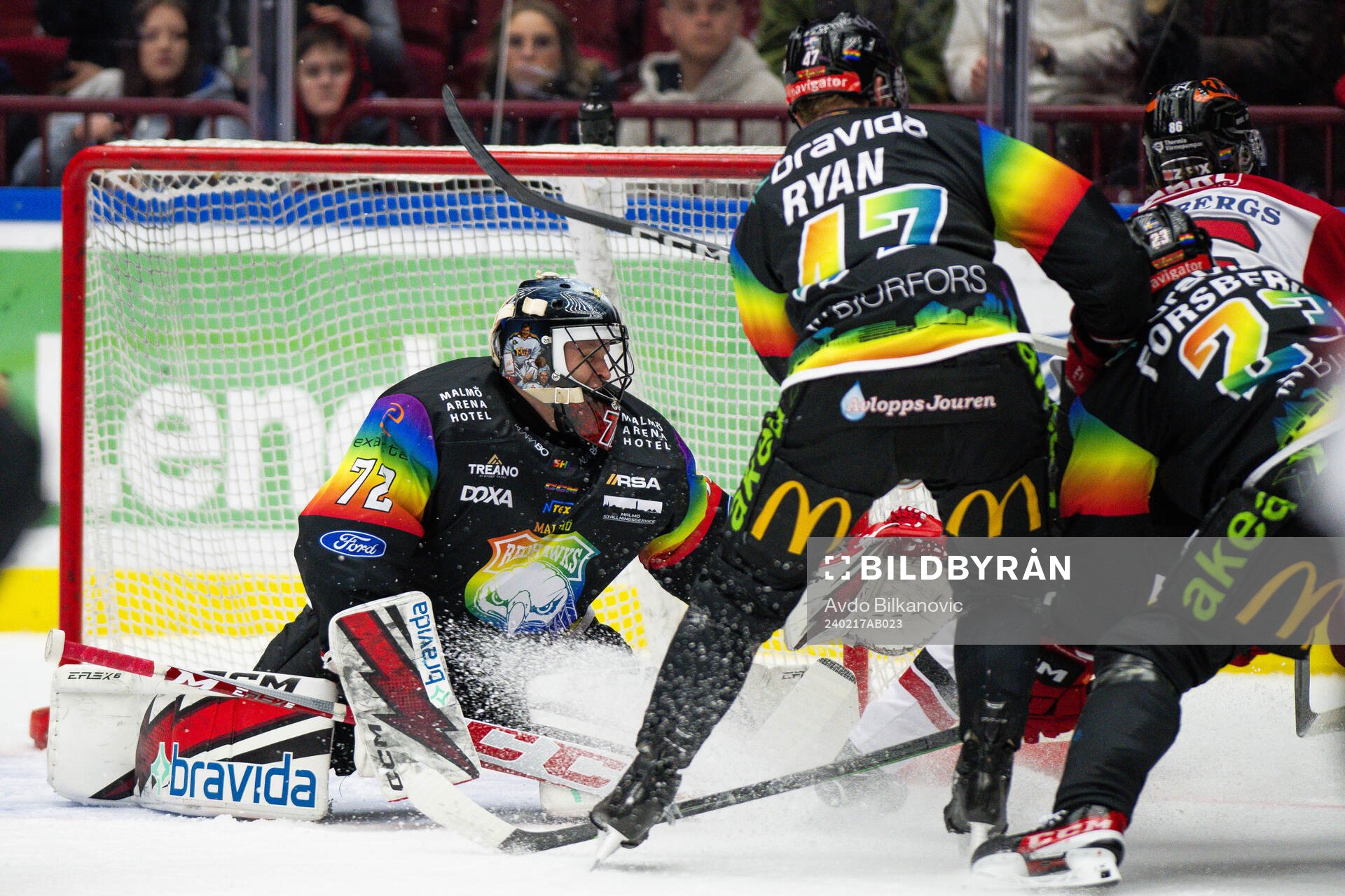Malmö Redhawks målvakt Daniel Marmenlind