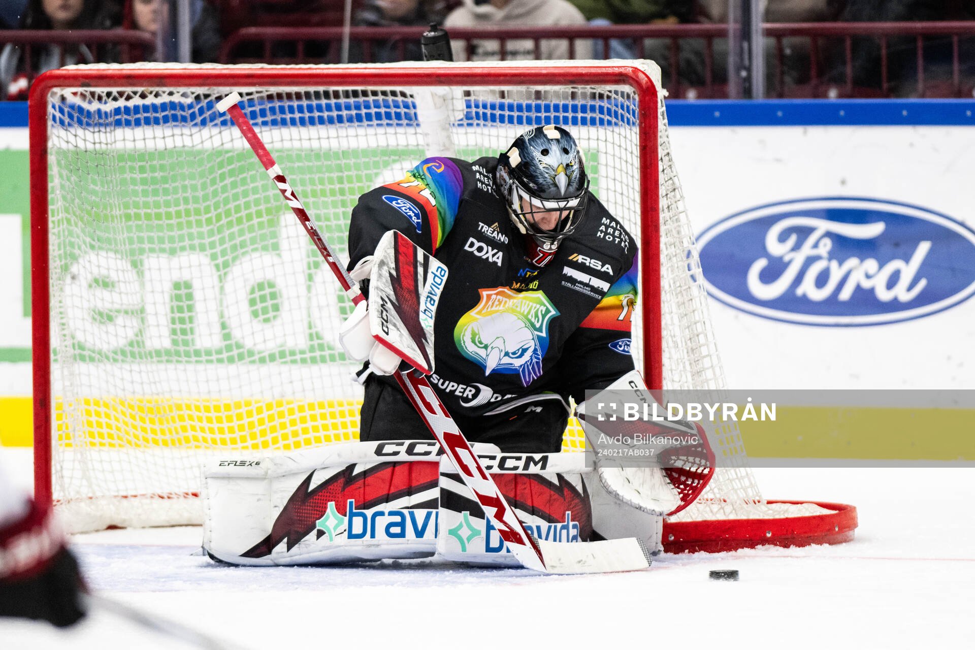 Malmö Redhawks målvakt Daniel Marmenlind
