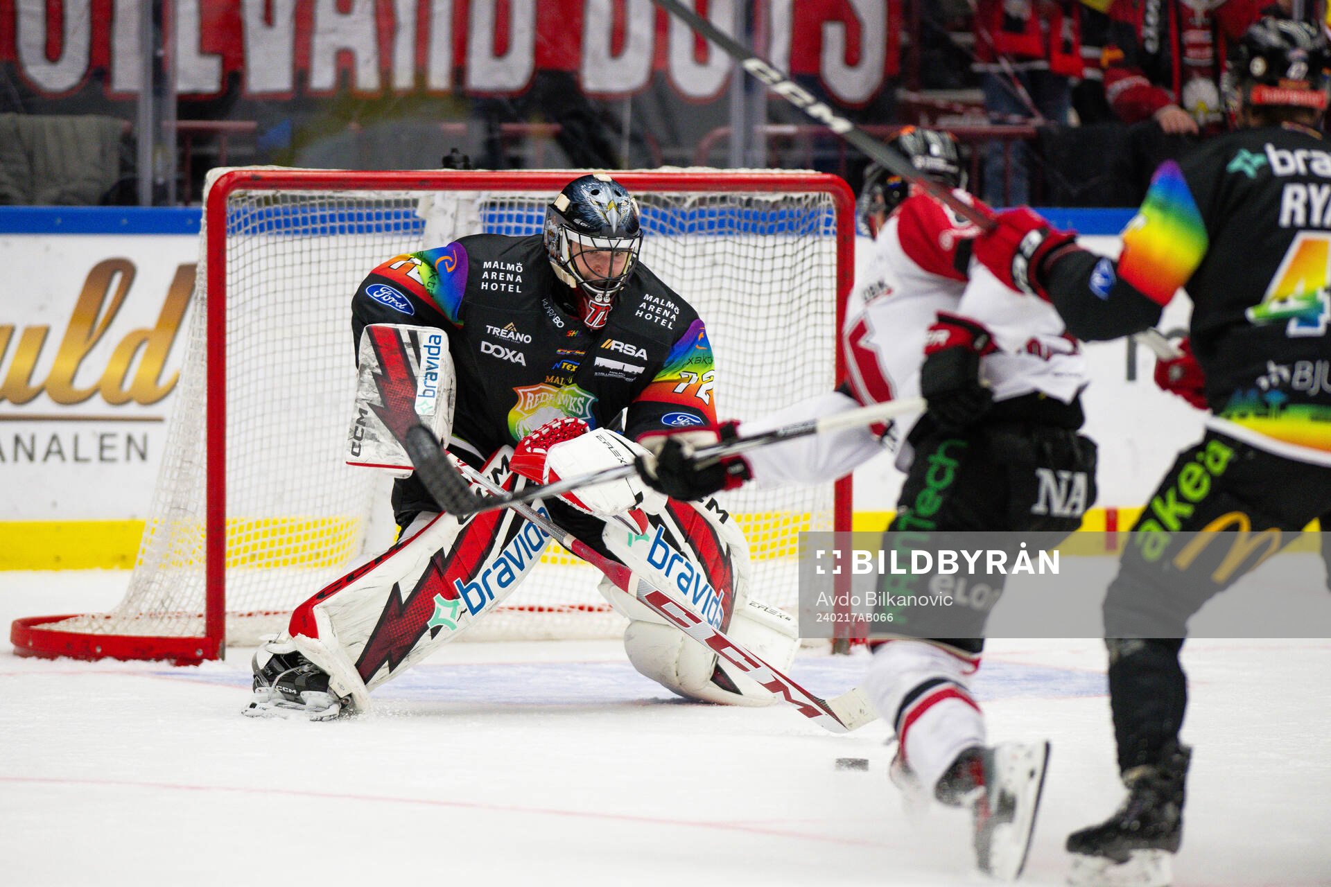 Malmö Redhawks målvakt Daniel Marmenlind