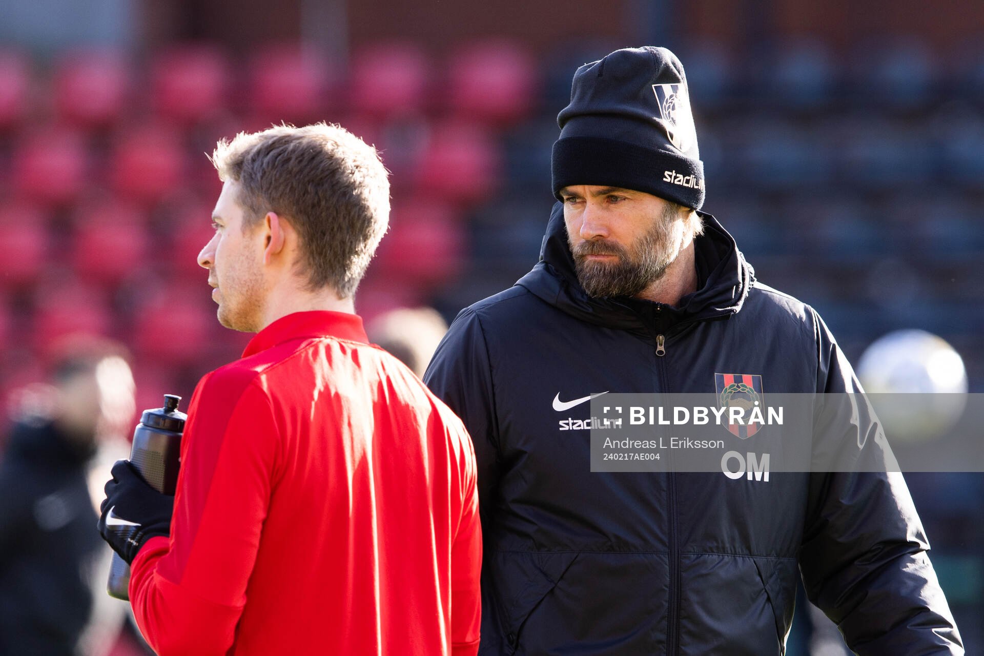 Brommapojkarnas tränare Olof Mellberg