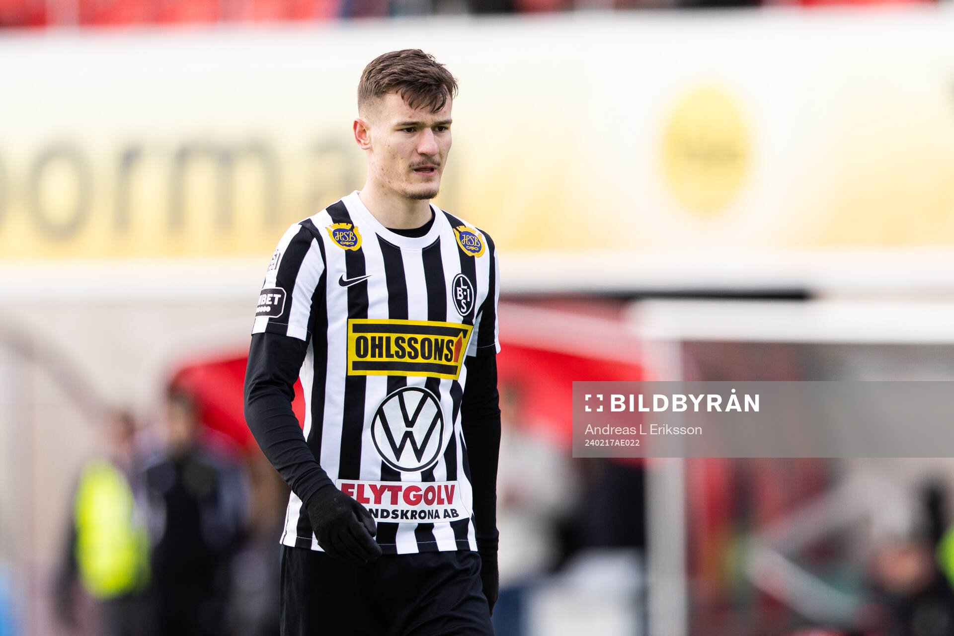 Landskronas Robin Dzabic deppar
