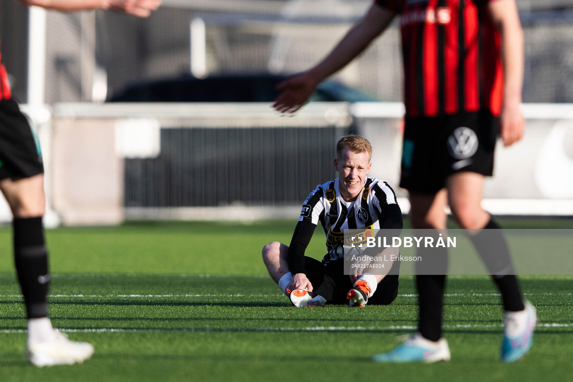 Landskronas David Edvardsson deppar
