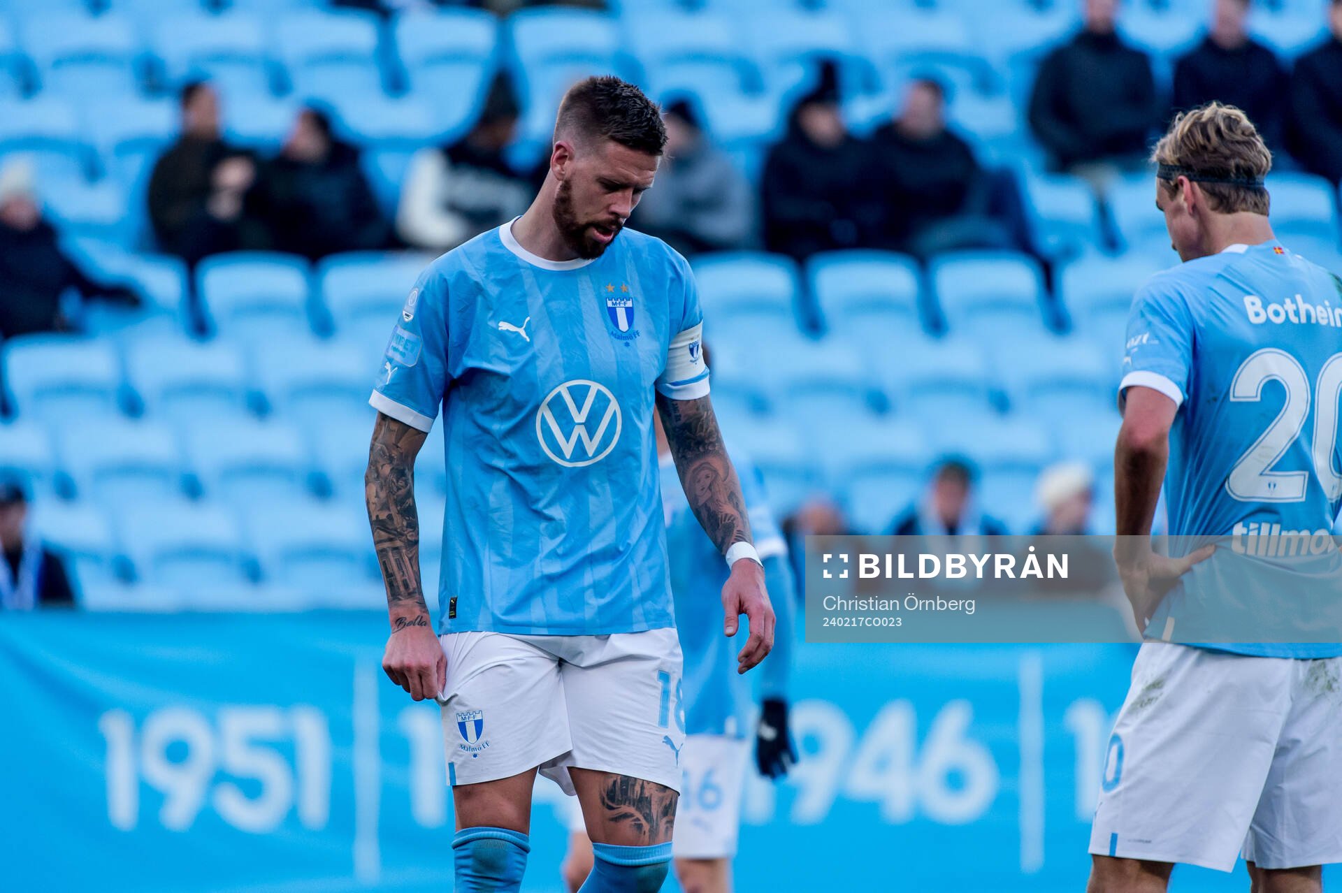 Malmö FFs Pontus Jansson deppar