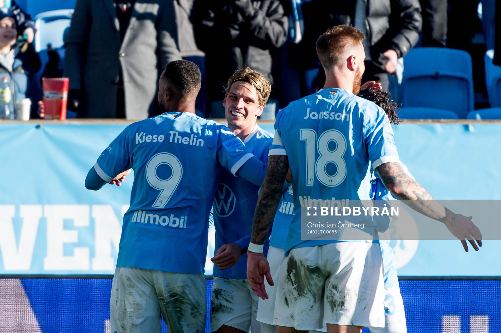 Malmö FFs Jens Stryger Larsen jublar