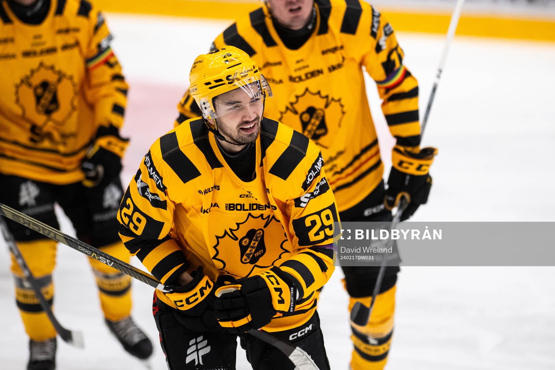 Skellefteås Dylan Sikura jublar