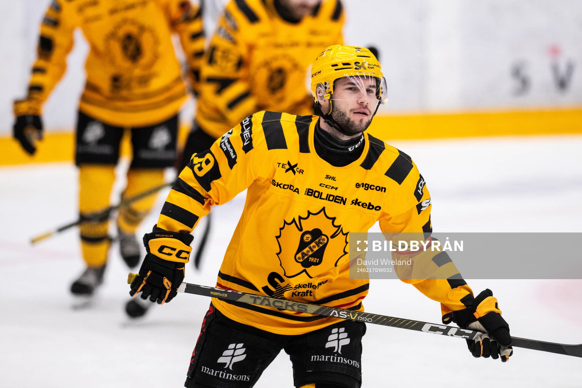 Skellefteås Martins Dzierkals jublar