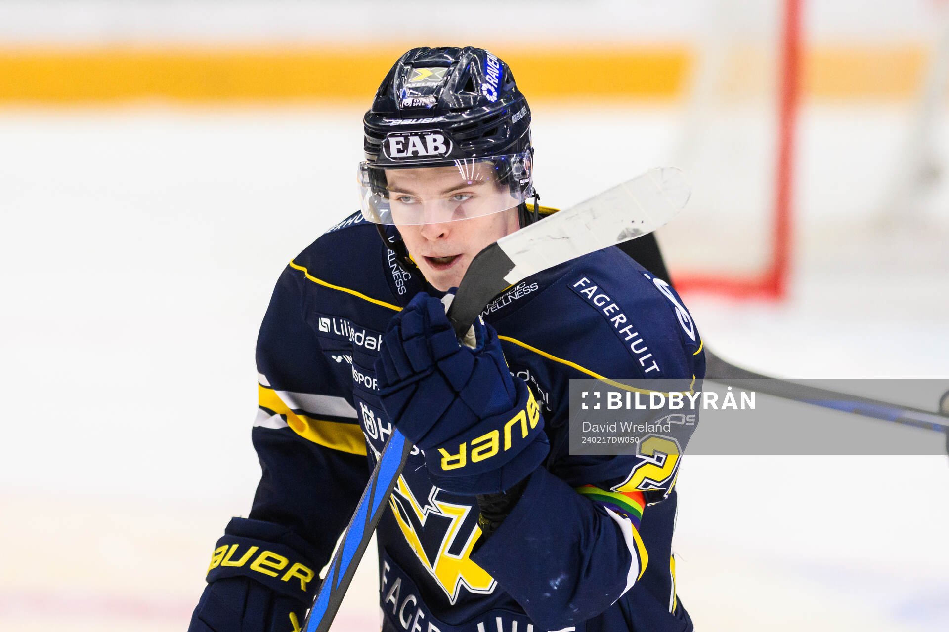 HV71s Oscar Fisker Molgaard  jublar