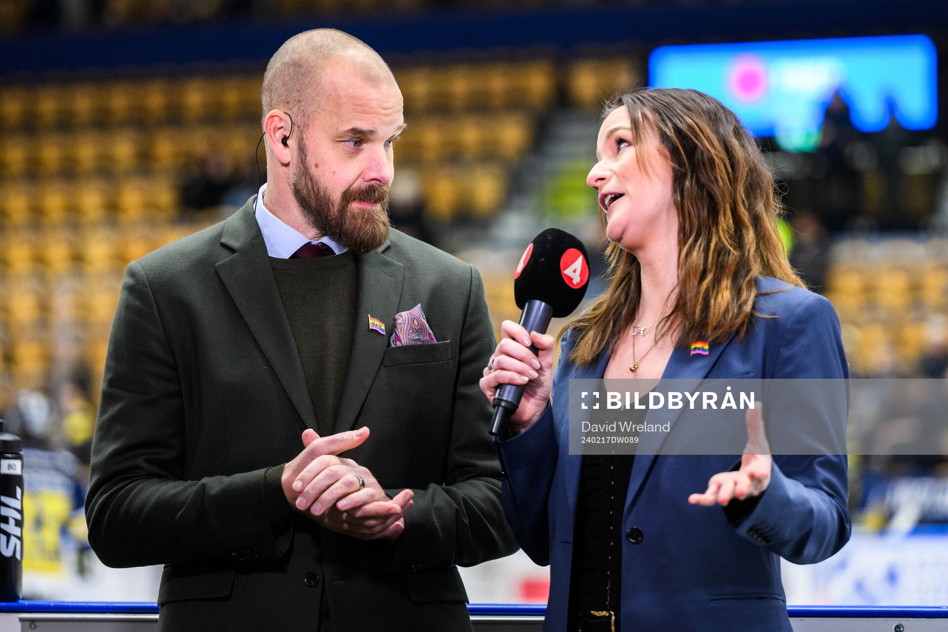 Tv4s Sanny Lindström och Lena Sundqvist